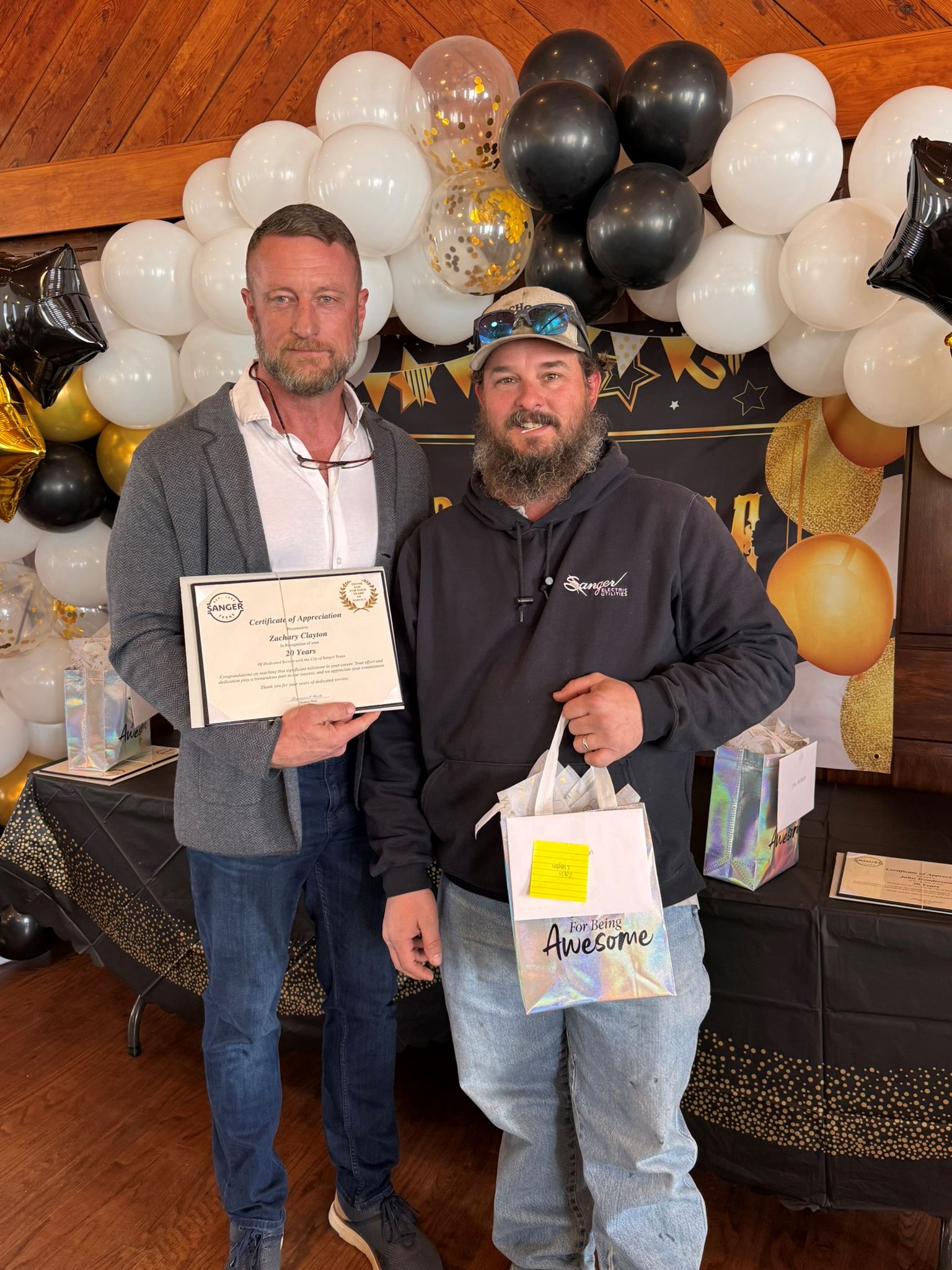 Employee Service Award Photo