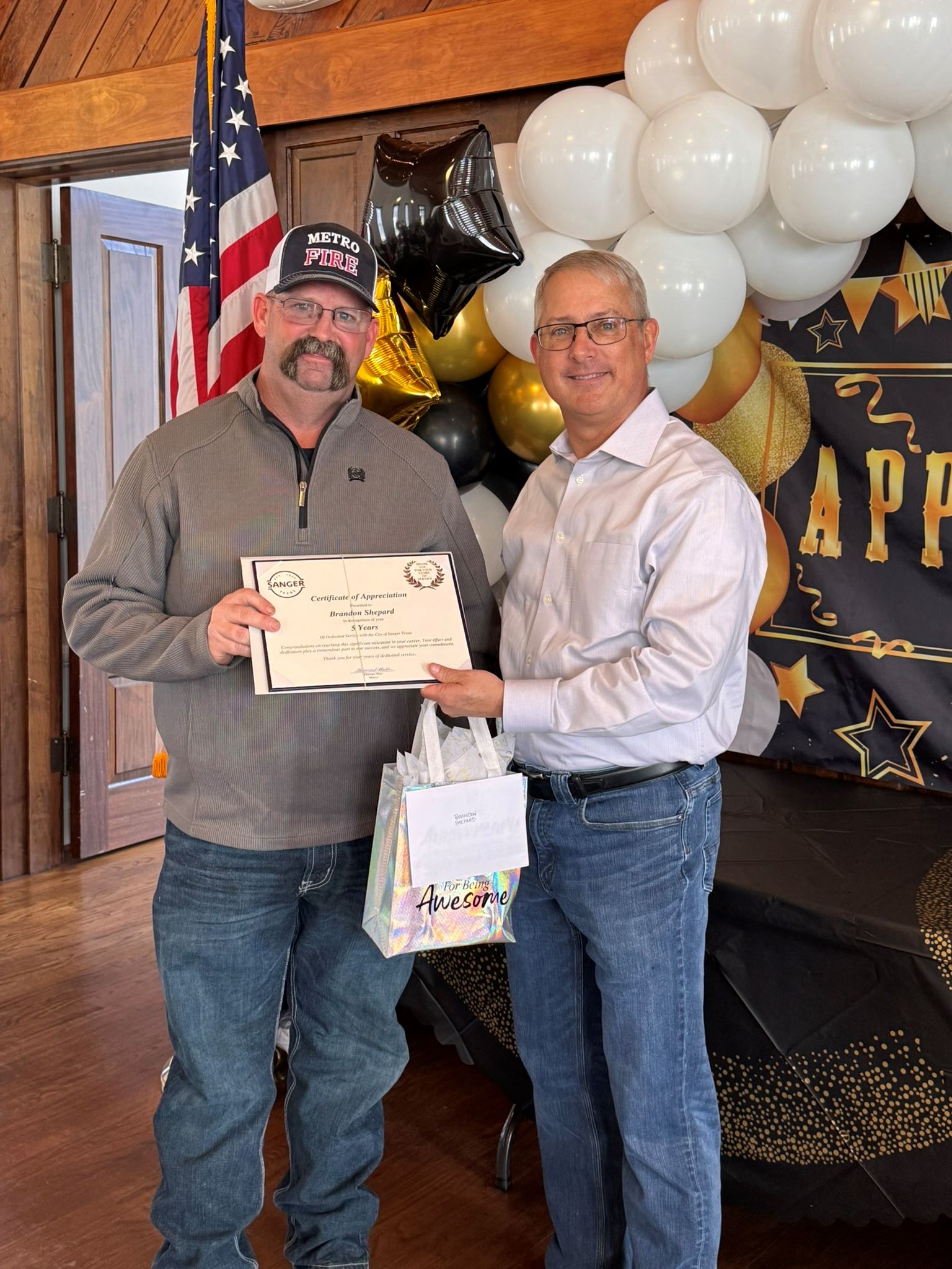 Employee Service Award Photo