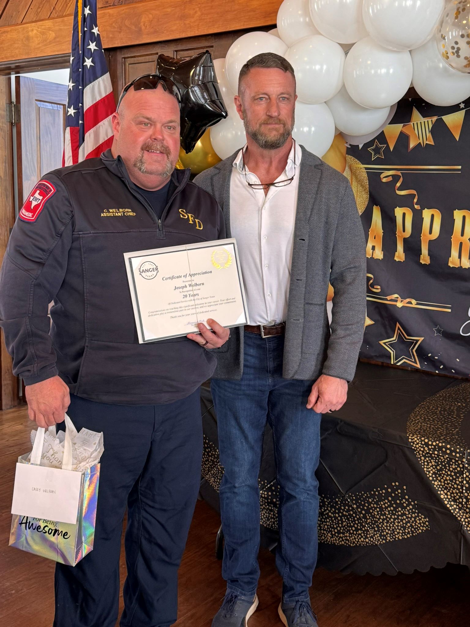 Employee Service Award Photo