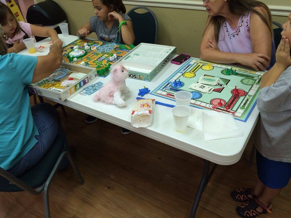 Kids Playing Board Games